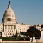 Capitol across water